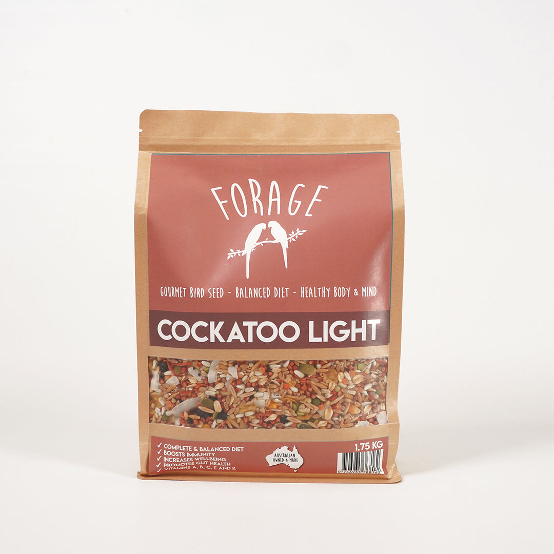 Forage Gourmet Seed - Cockatoo Light Specialty Blend