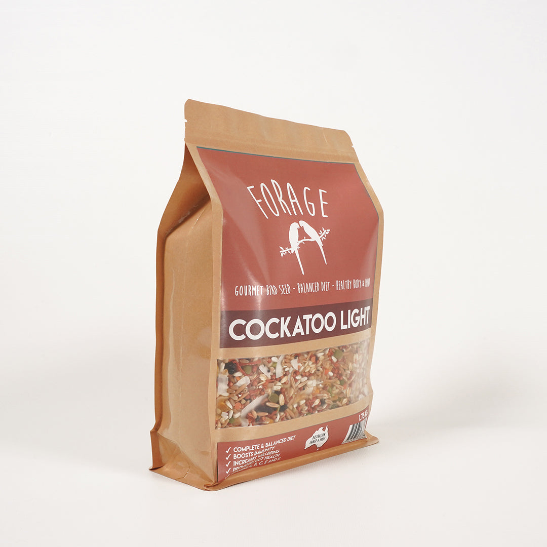 Forage Gourmet Seed - Cockatoo Light Specialty Blend