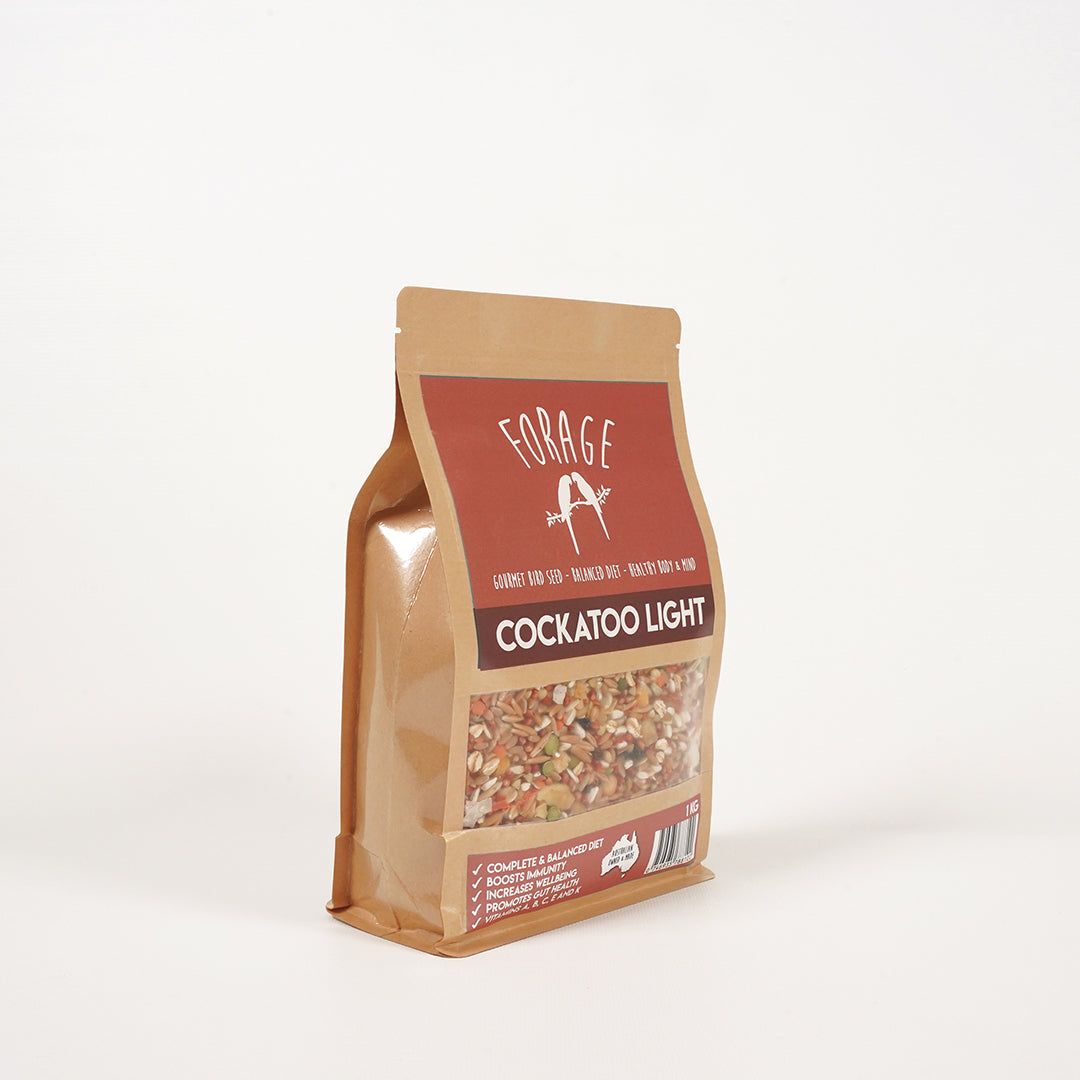 Forage Gourmet Seed - Cockatoo Light Specialty Blend