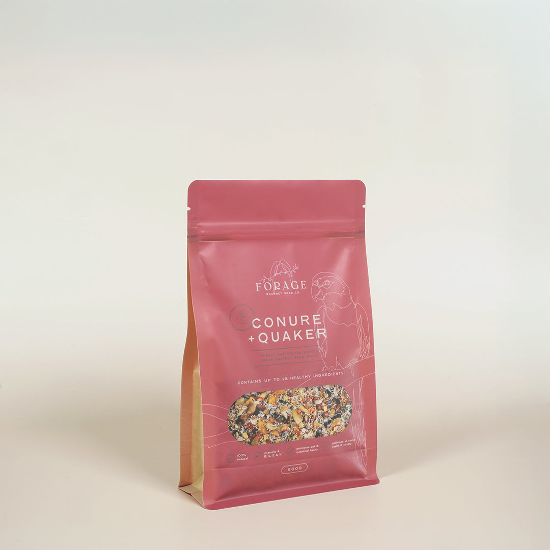 Forage Gourmet Seed - Conure & Quaker Specialty Blend