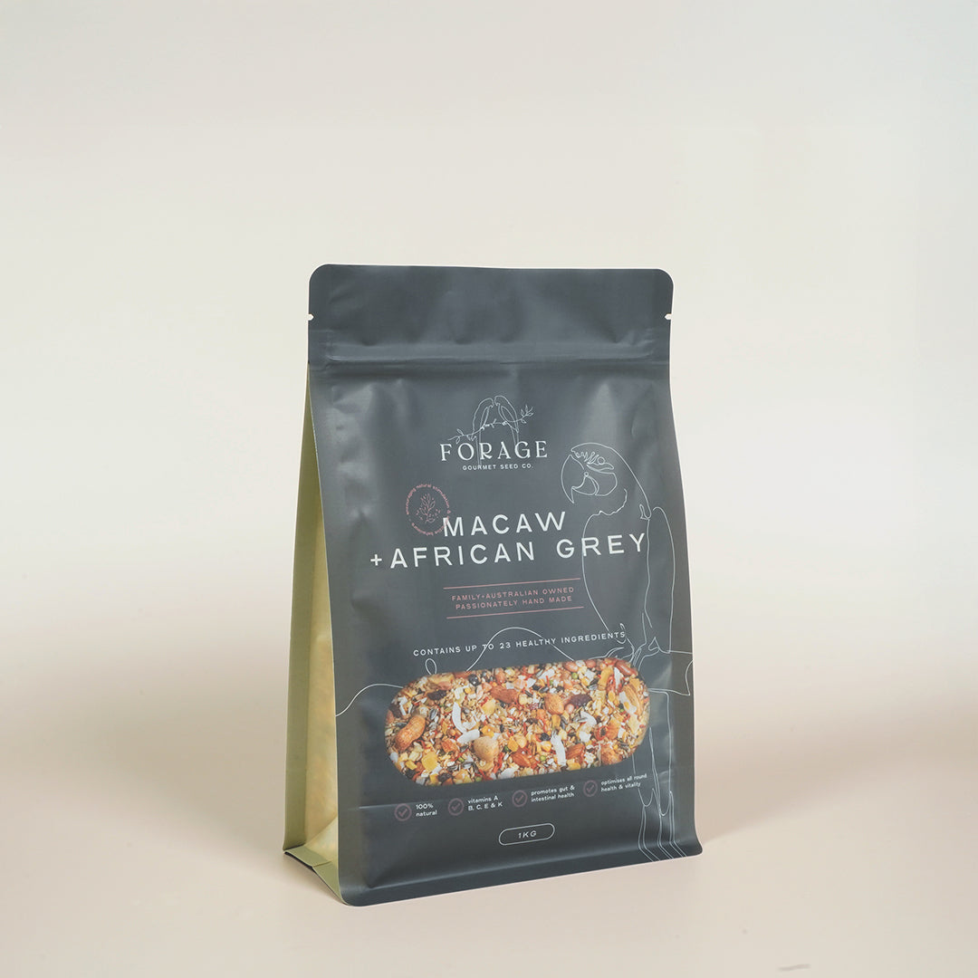 Forage Gourmet Seed - Macaw, African Grey & Amazon Specialty Blend