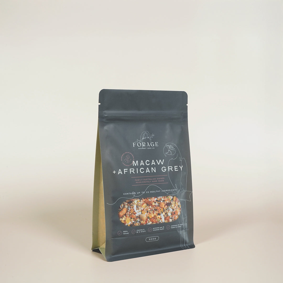 Forage Gourmet Seed - Macaw, African Grey & Amazon Specialty Blend