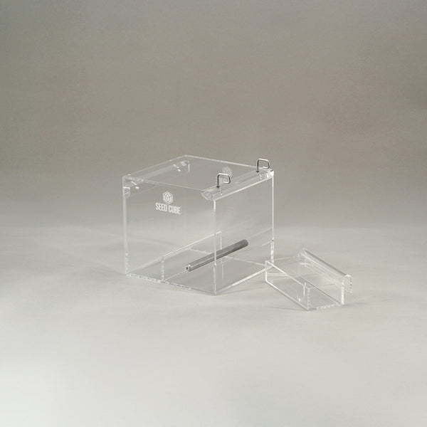 Seed Cube Small + Small Easy-Tray Bundle - No mess bird feeder