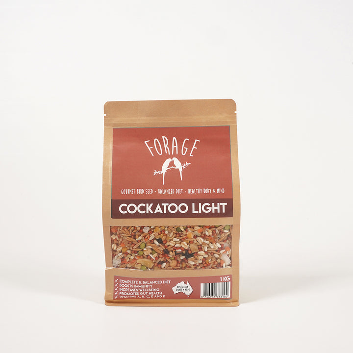 Forage Gourmet Seed - Cockatoo Light Specialty Blend