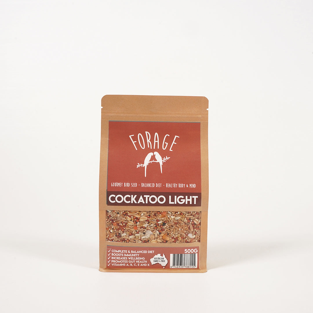 Forage Gourmet Seed - Cockatoo Light Specialty Blend
