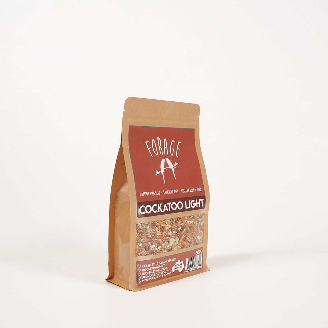 Forage Gourmet Seed - Cockatoo Light Specialty Blend
