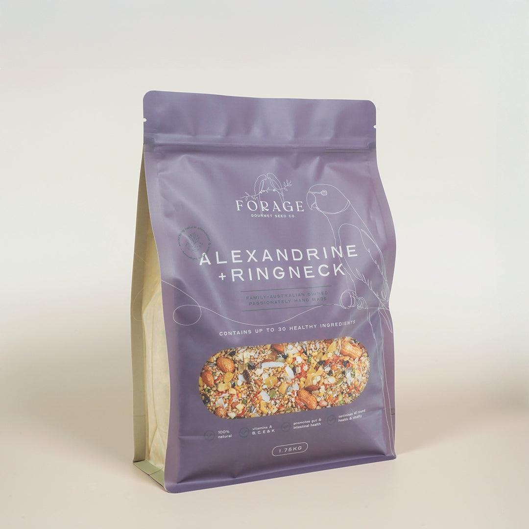 Forage Gourmet Seed - Alexandrine & Ringneck Specialty Blend-Bird Seed-Seed Cube