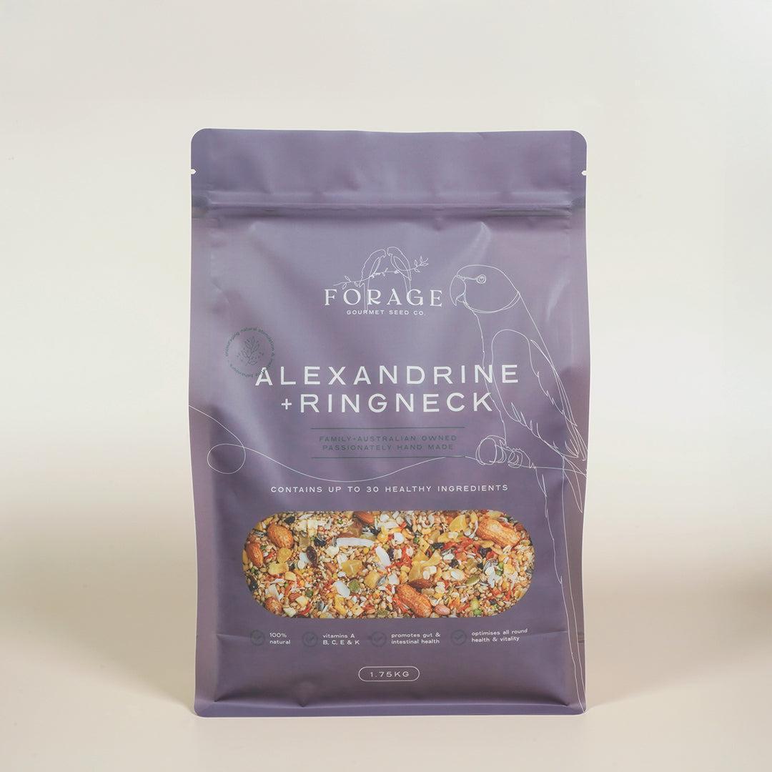 Forage Gourmet Seed - Alexandrine & Ringneck Specialty Blend-Bird Seed-Seed Cube