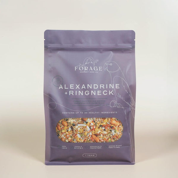 Forage Gourmet Seed - Alexandrine & Ringneck Specialty Blend-Bird Seed-Seed Cube