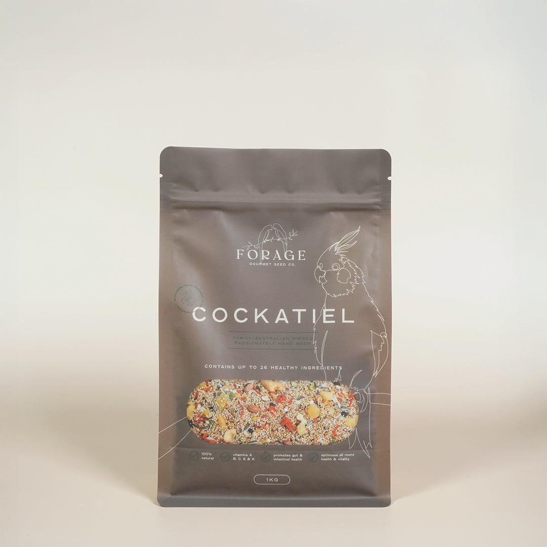 Forage Gourmet Seed - Cockatiel Specialty Blend-Bird Seed-Seed Cube