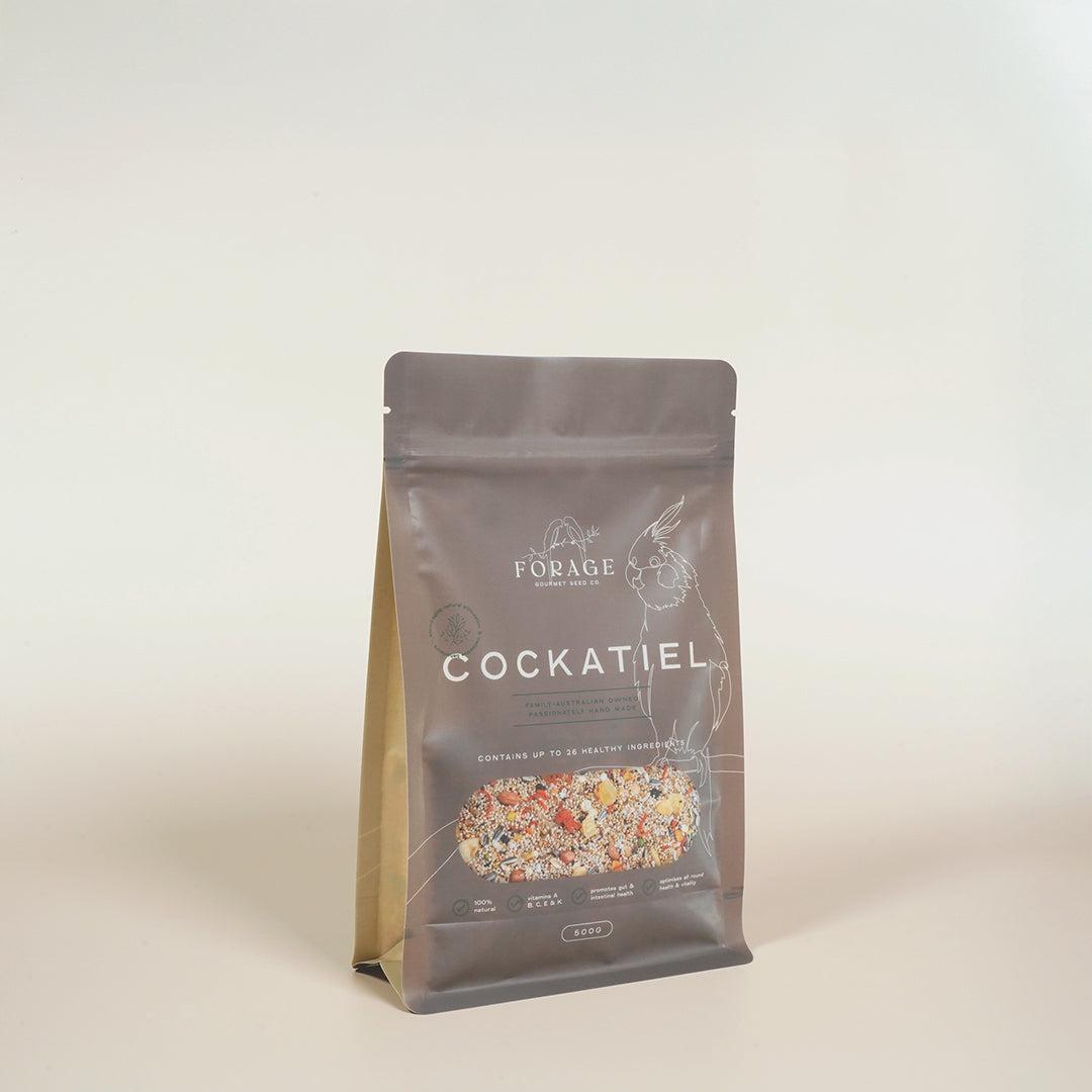 Forage Gourmet Seed - Cockatiel Specialty Blend-Bird Seed-Seed Cube