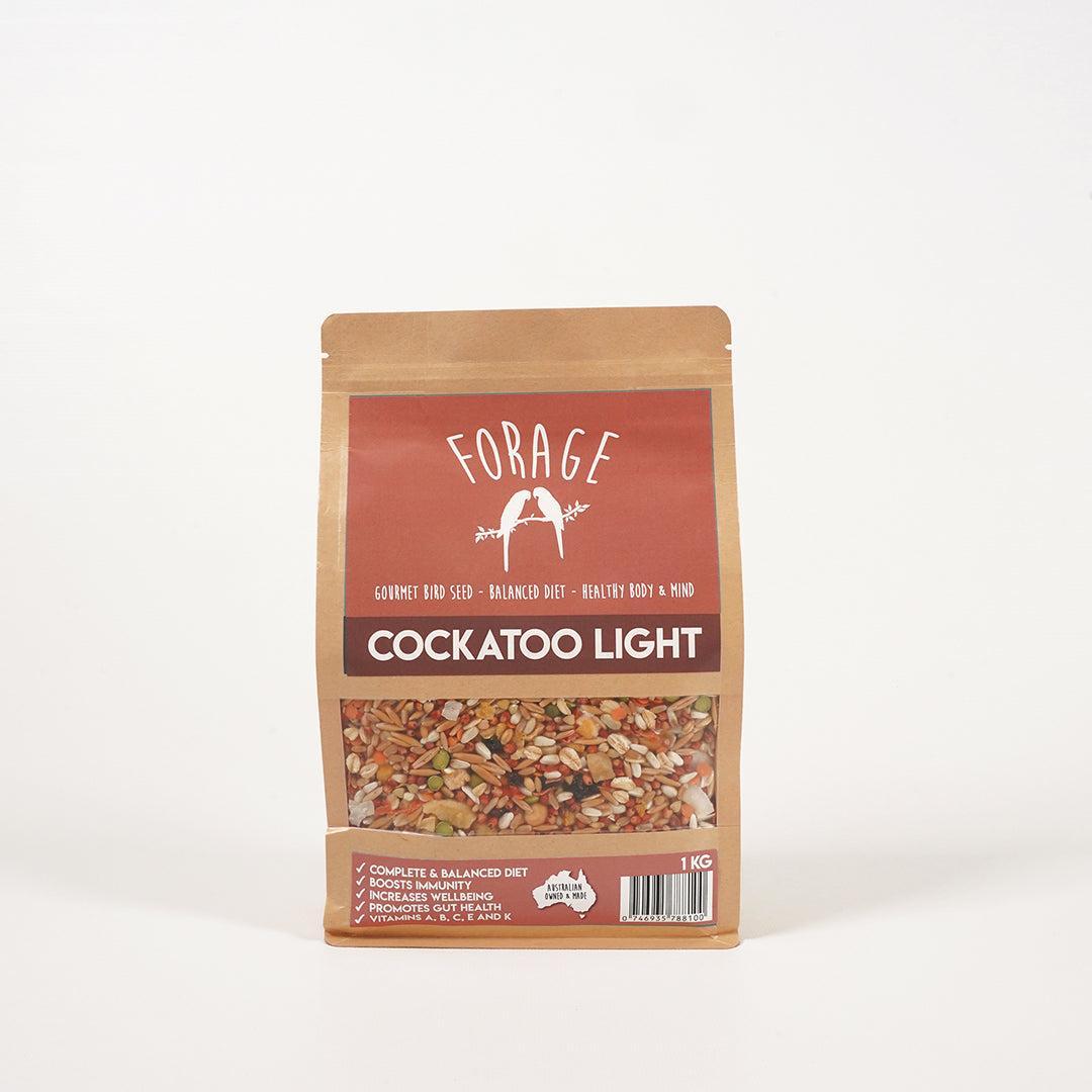 Forage Gourmet Seed - Cockatoo Light Specialty Blend-Bird Seed-Seed Cube