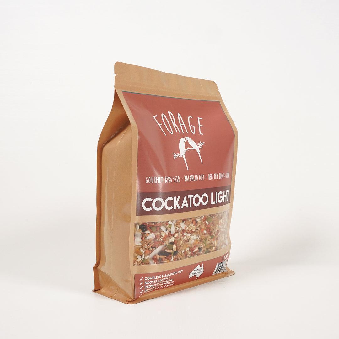 Forage Gourmet Seed - Cockatoo Light Specialty Blend-Bird Seed-Seed Cube