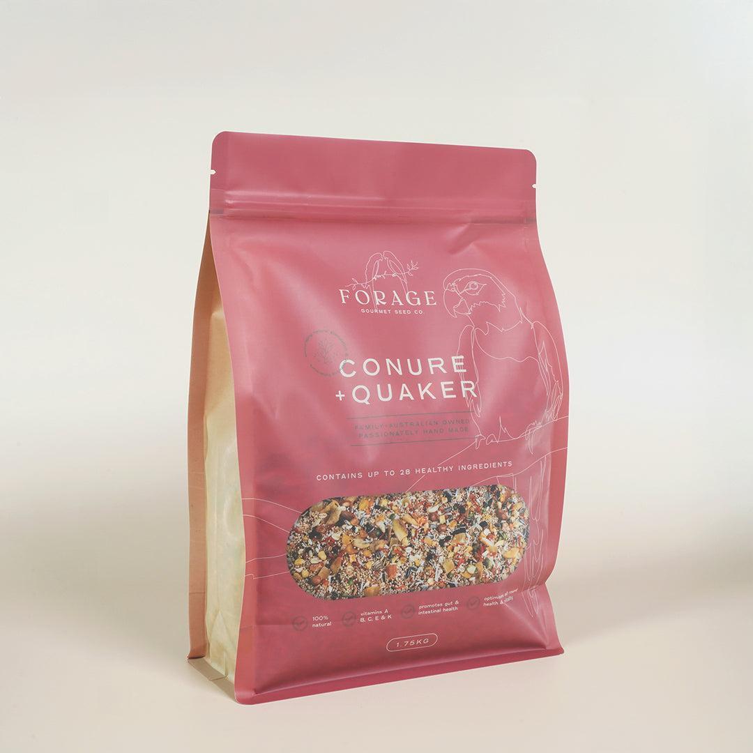 Forage Gourmet Seed - Conure & Quaker Specialty Blend-Bird Seed-Seed Cube