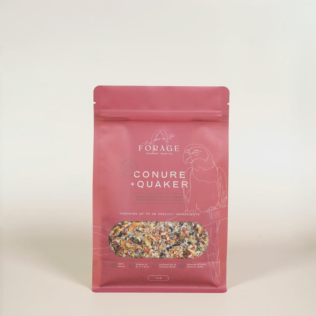 Forage Gourmet Seed - Conure & Quaker Specialty Blend-Bird Seed-Seed Cube