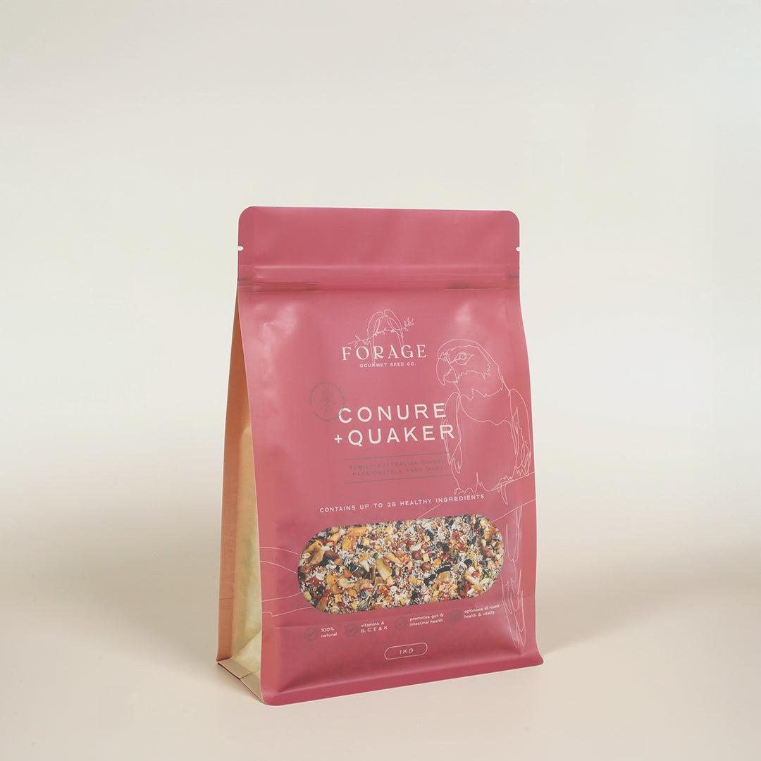 Forage Gourmet Seed - Conure & Quaker Specialty Blend-Bird Seed-Seed Cube