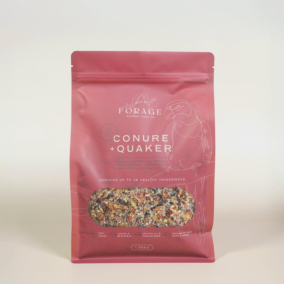 Forage Gourmet Seed - Conure & Quaker Specialty Blend-Bird Seed-Seed Cube