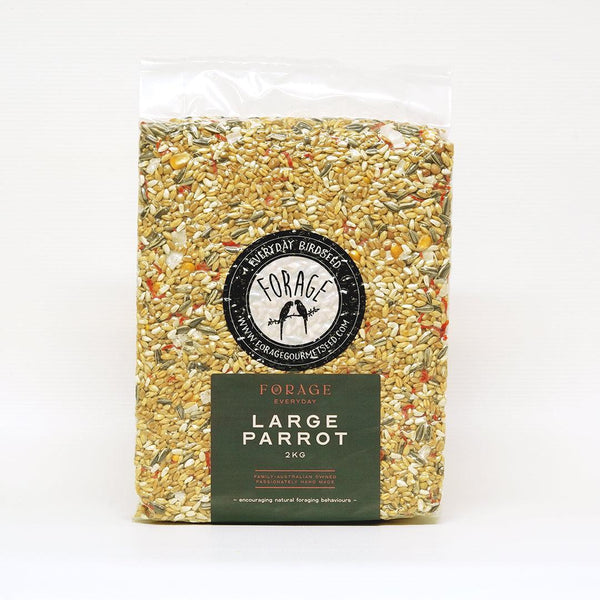 Forage Gourmet Seed - Everyday Large Parrot Blend-Bird Seed-Seed Cube