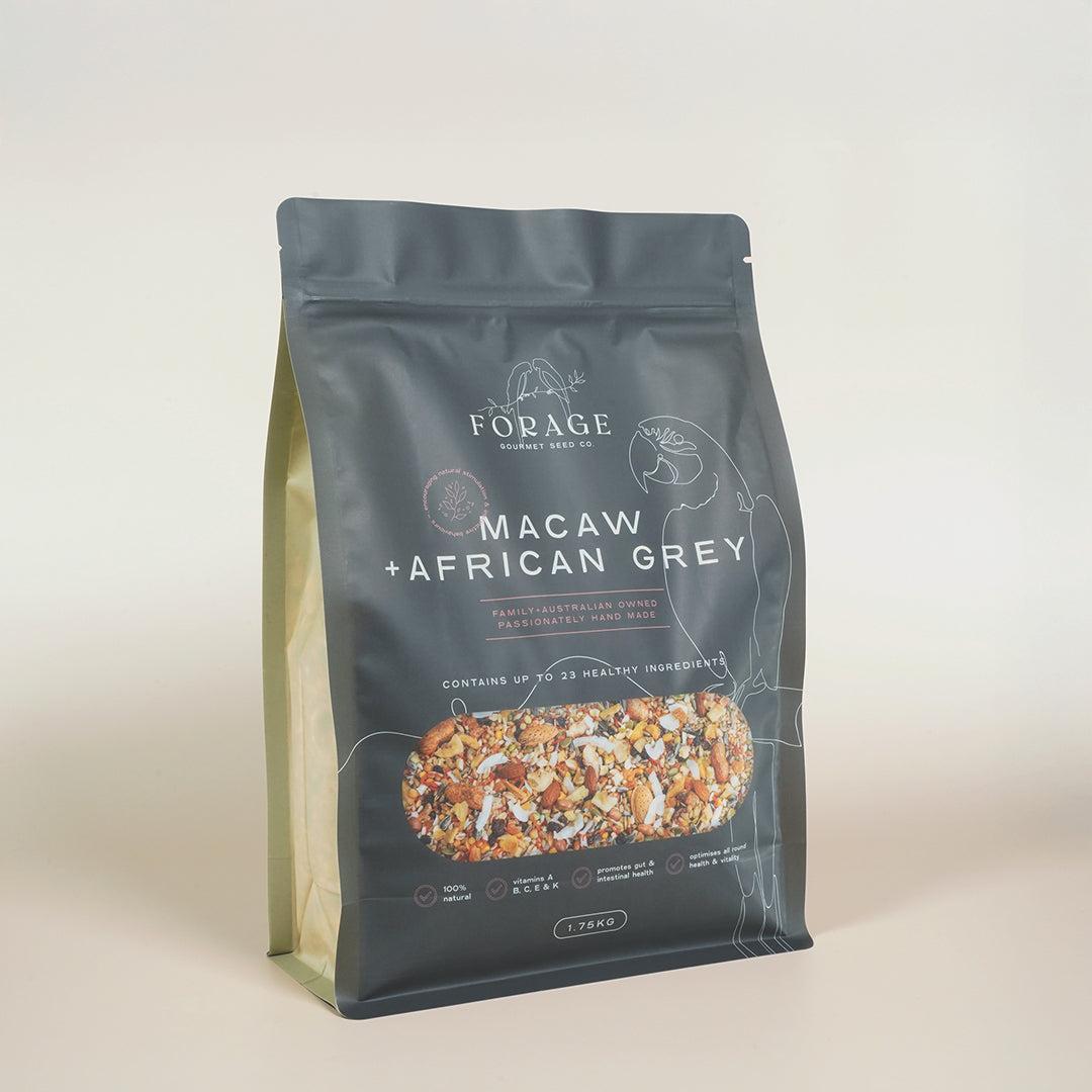 Forage Gourmet Seed - Macaw, African Grey & Amazon Specialty Blend-Bird Seed-Seed Cube