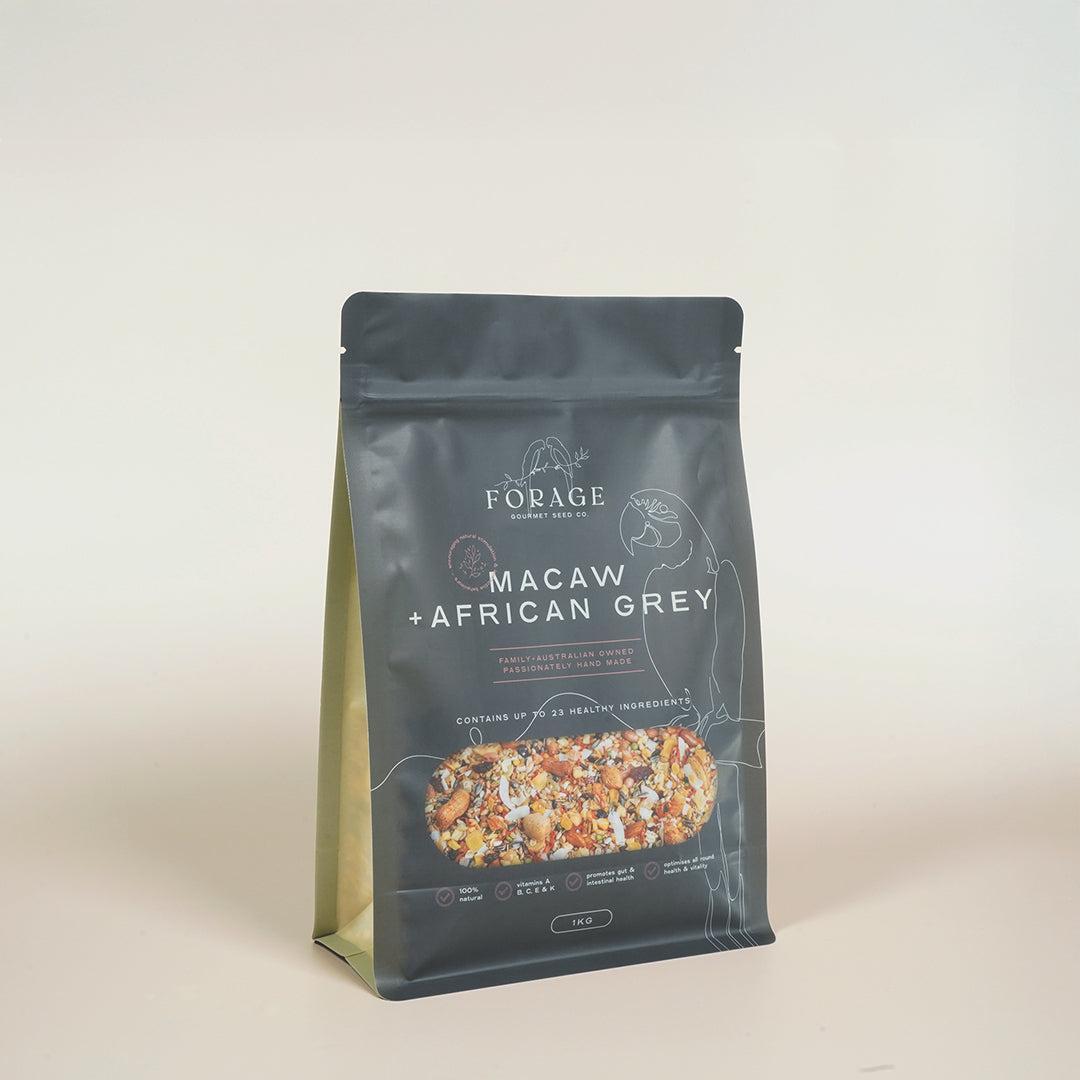 Forage Gourmet Seed - Macaw, African Grey & Amazon Specialty Blend-Bird Seed-Seed Cube