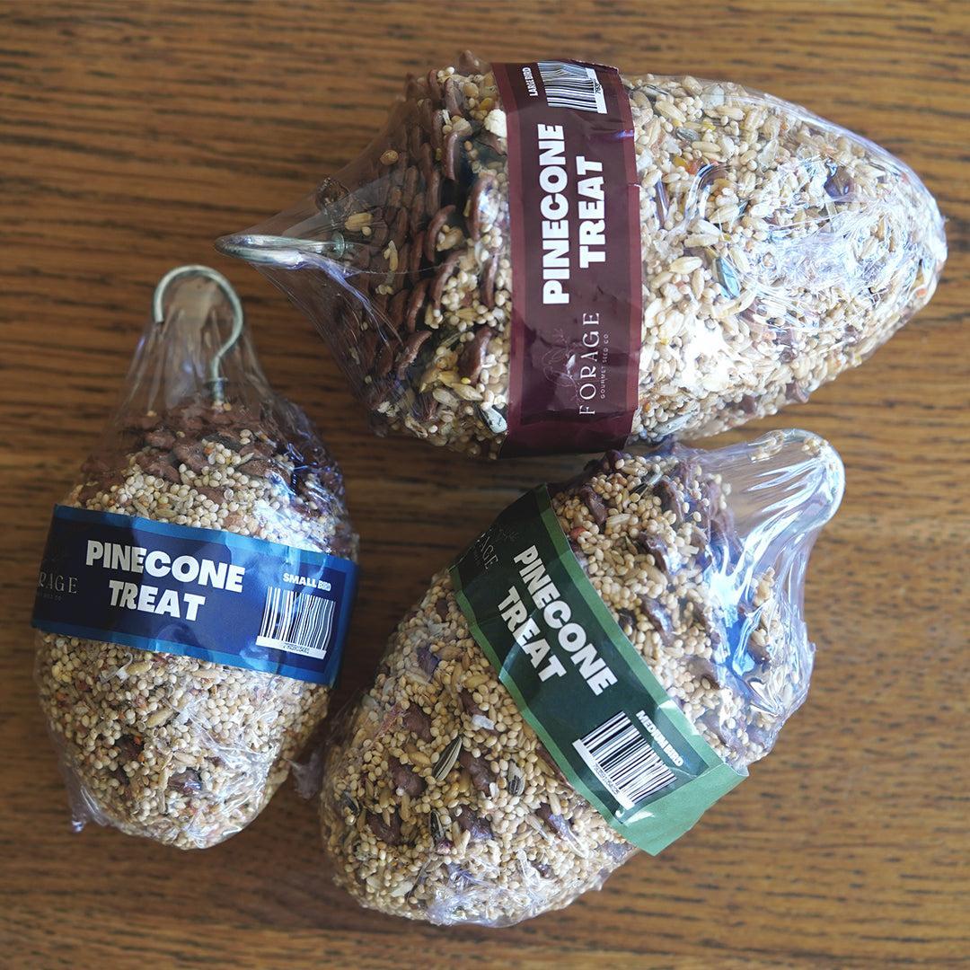 Forage Gourmet Seed - Pinecone Treats-Bird Seed-Seed Cube