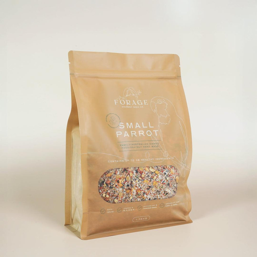 Forage Gourmet Seed - Small Parrot Specialty Blend-Bird Seed-Seed Cube