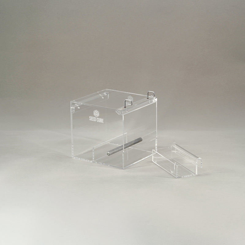 Seed Cube Small + Small Easy-Tray Bundle - No mess bird feeder