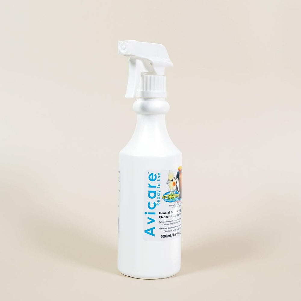 Vetafarm Avicare Ready to Use – 500mL-Bird Safe Disinfectant-Seed Cube