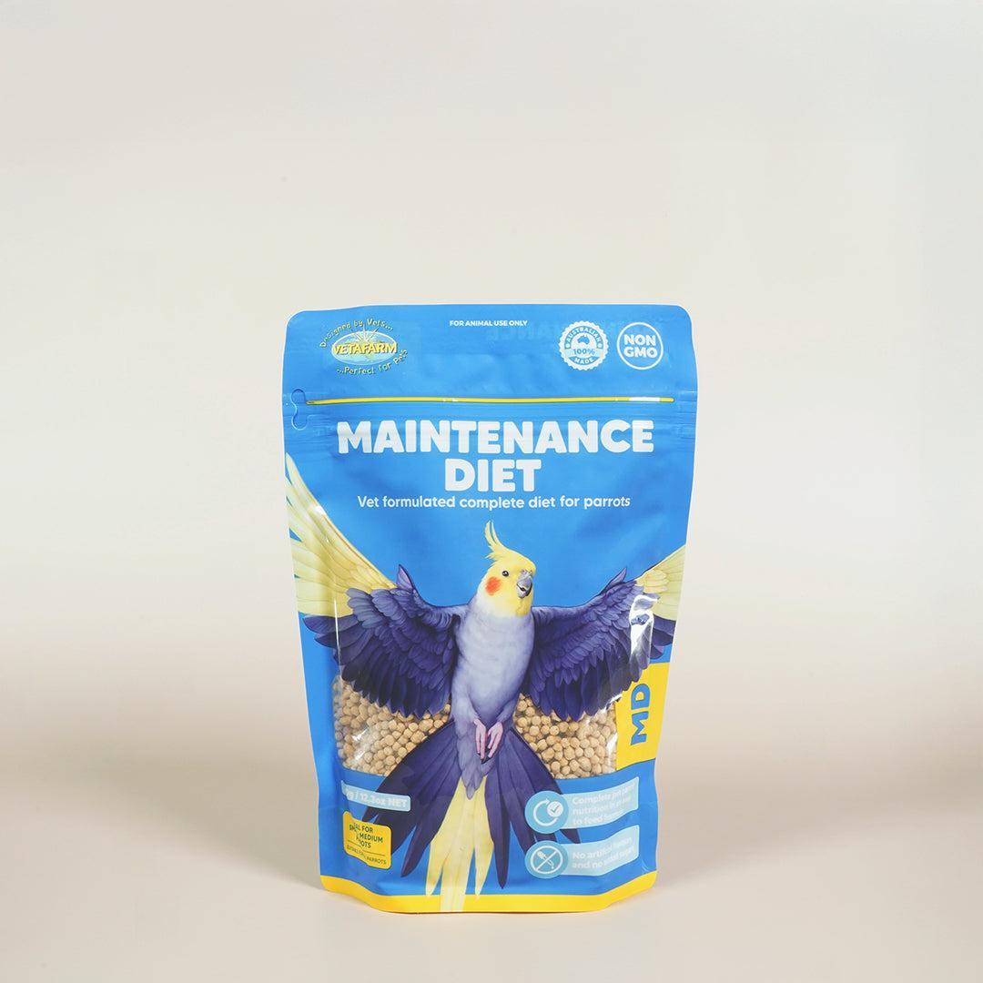 Vetafarm Maintenance Diet Pellets-Extruded crumble-Seed Cube