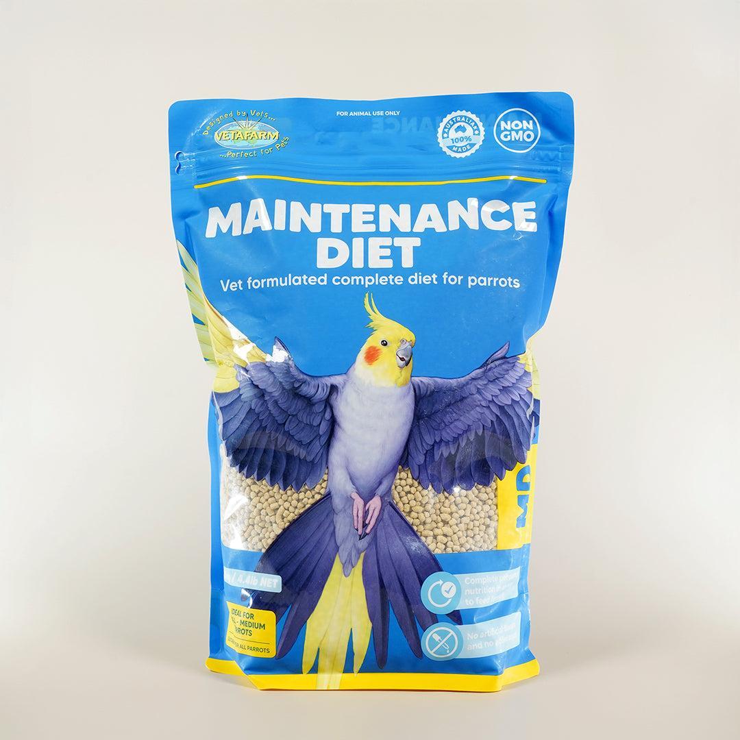 Vetafarm Maintenance Diet Pellets-Extruded crumble-Seed Cube