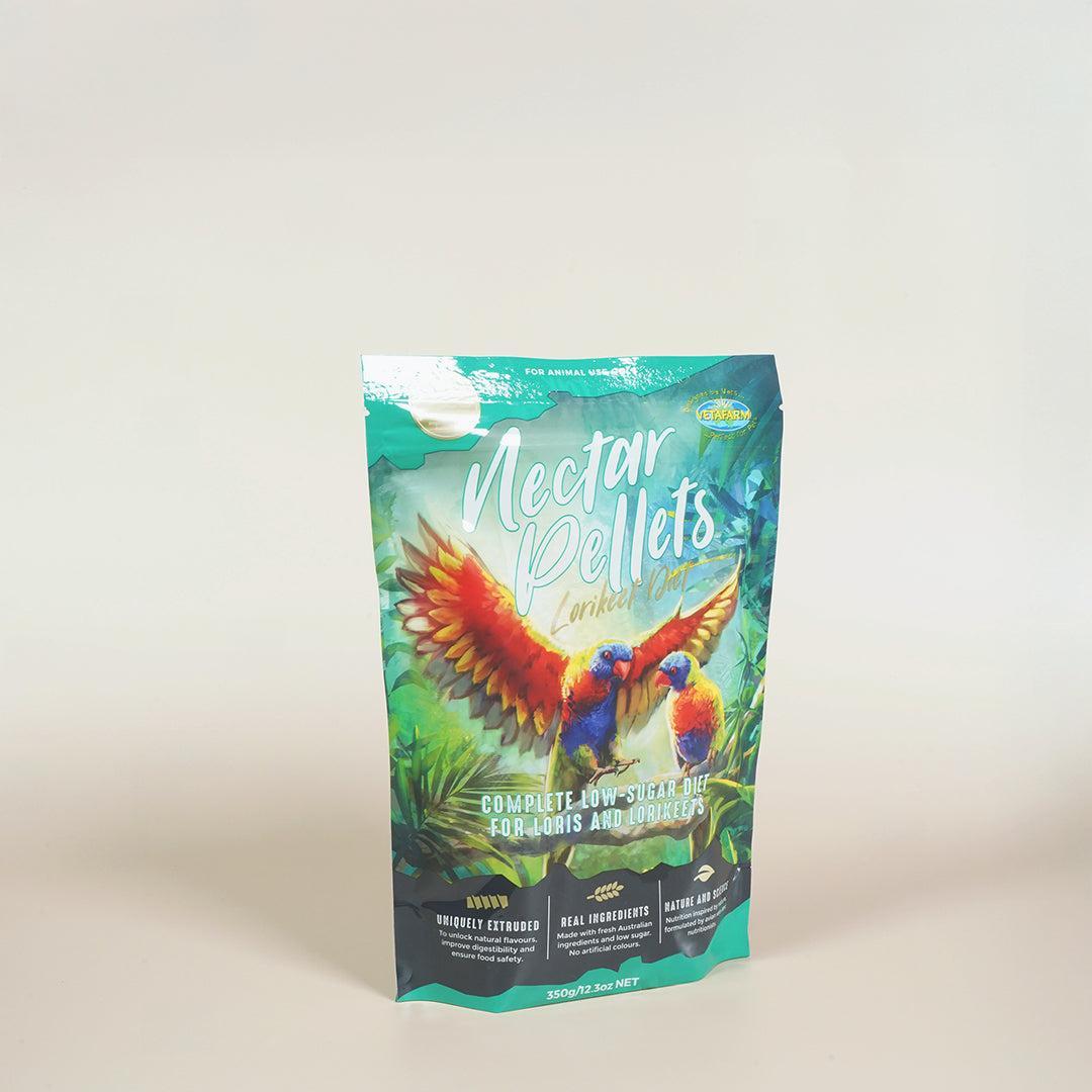 Vetafarm Nectar Pellets-Extruded crumble-Seed Cube