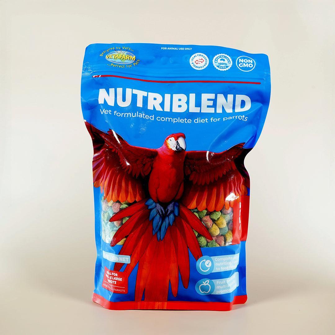 Vetafarm Nutriblend Large Pellets-Extruded crumble-Seed Cube