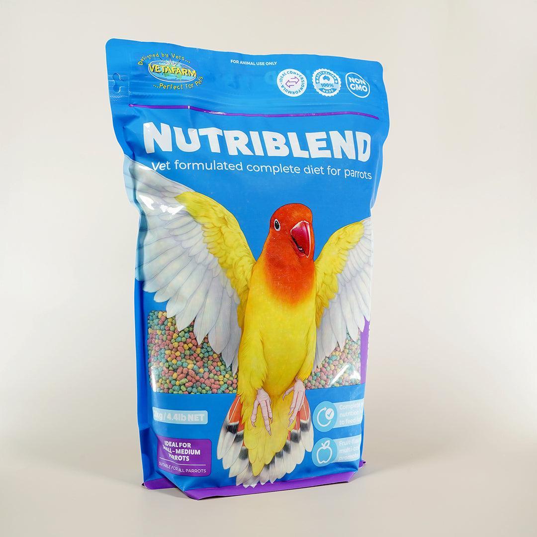 Vetafarm Nutriblend Mini Pellets-Extruded crumble-Seed Cube
