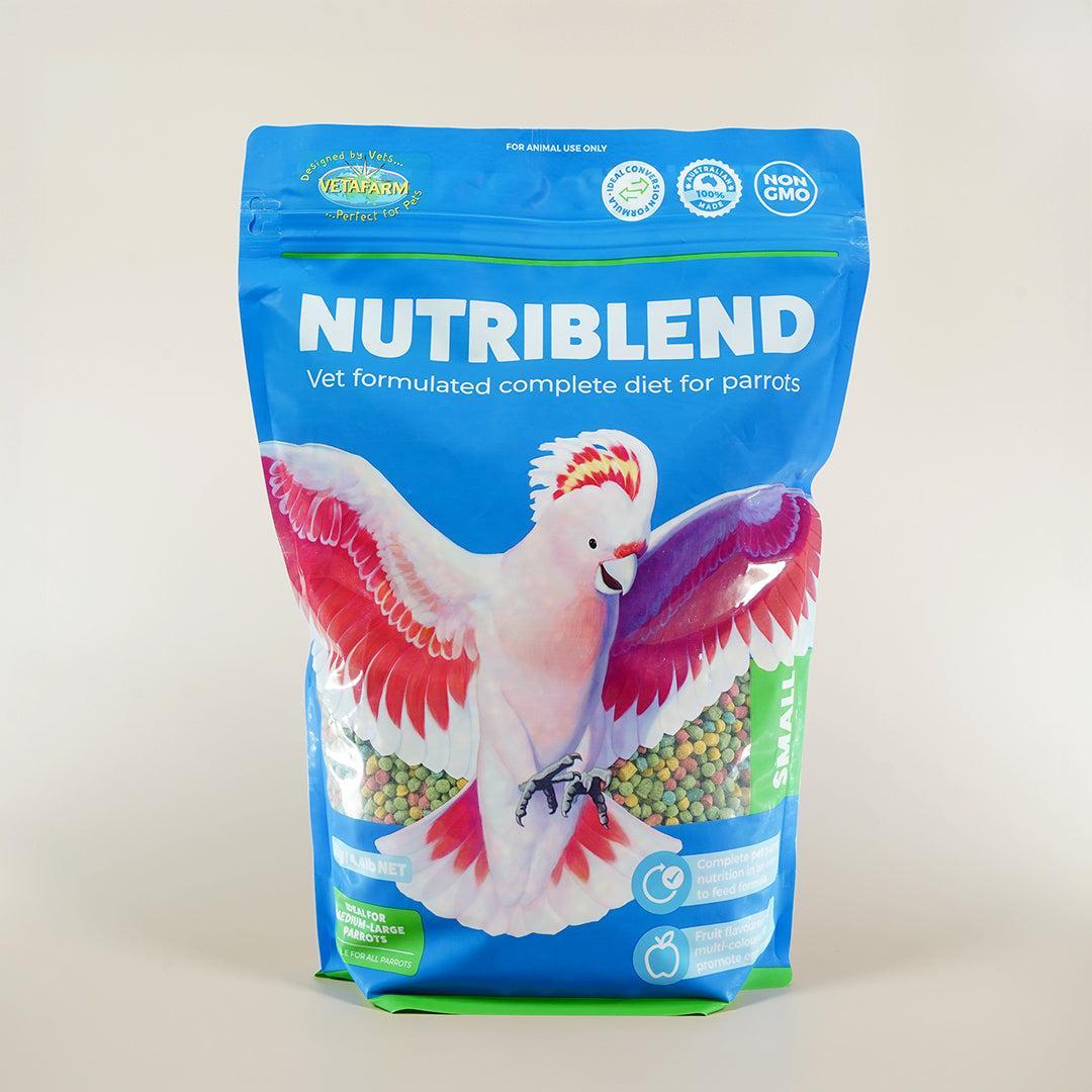 Vetafarm Nutriblend Small Pellets-Extruded crumble-Seed Cube