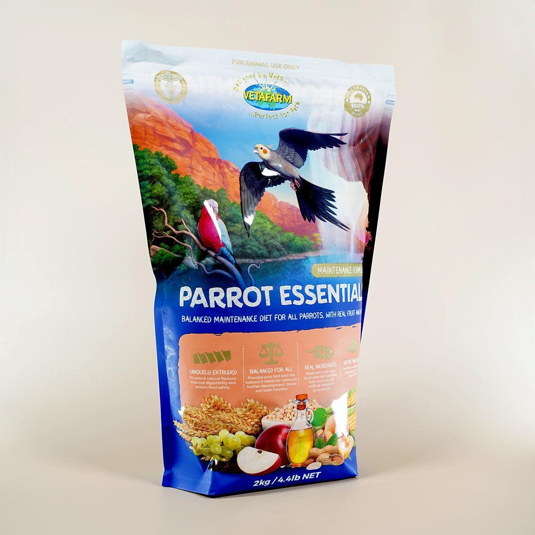 Vetafarm Parrot Essentials-Extruded crumble-Seed Cube