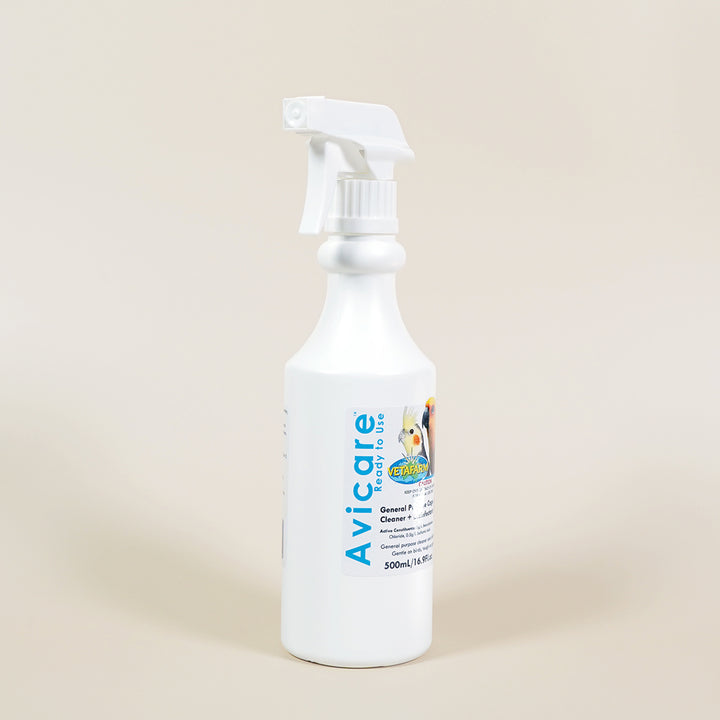 Avicare disinfectant spray for bird cages – 500mL Vetafarm cleaner