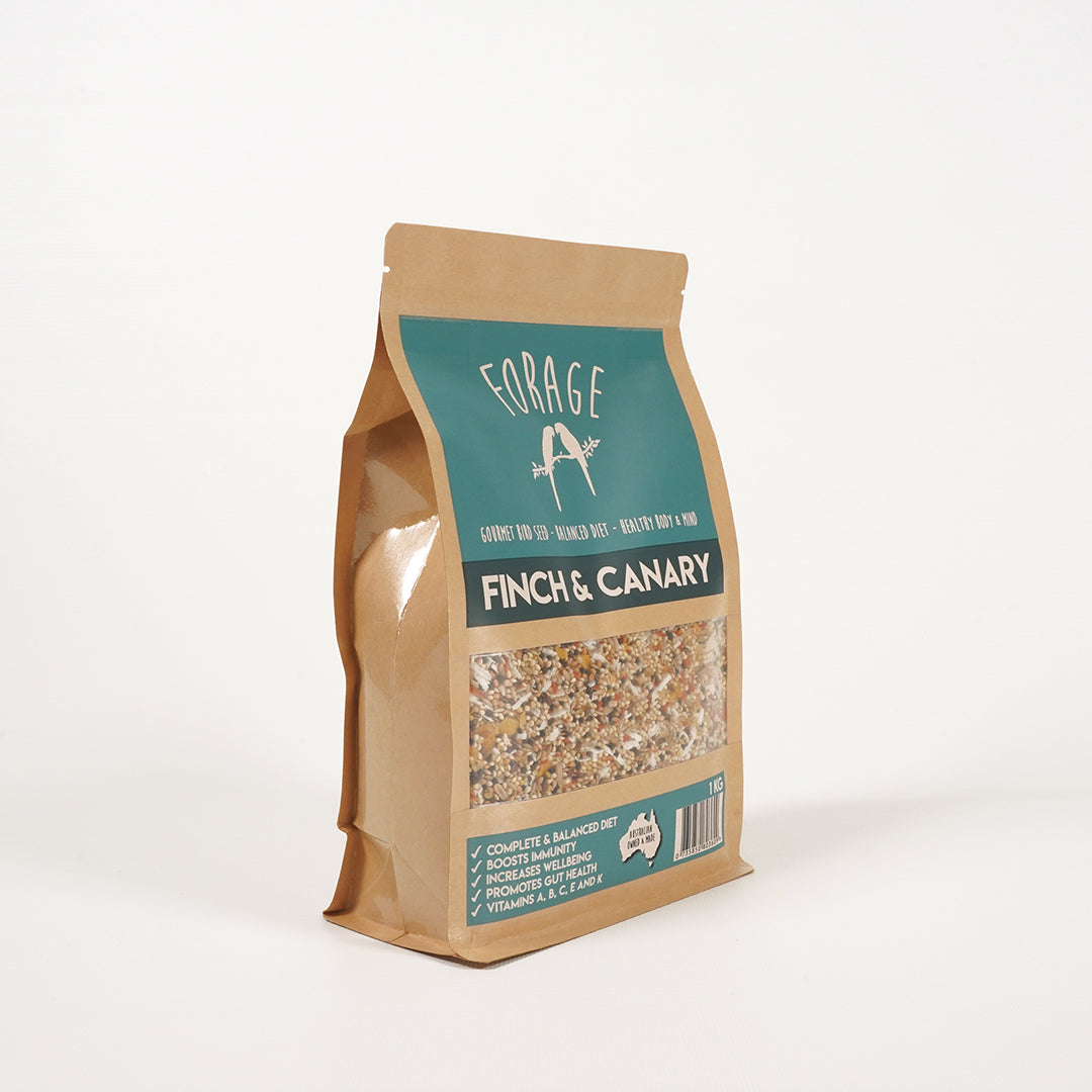 Australian Forage Gourmet seed blend for Finch and Canary health
