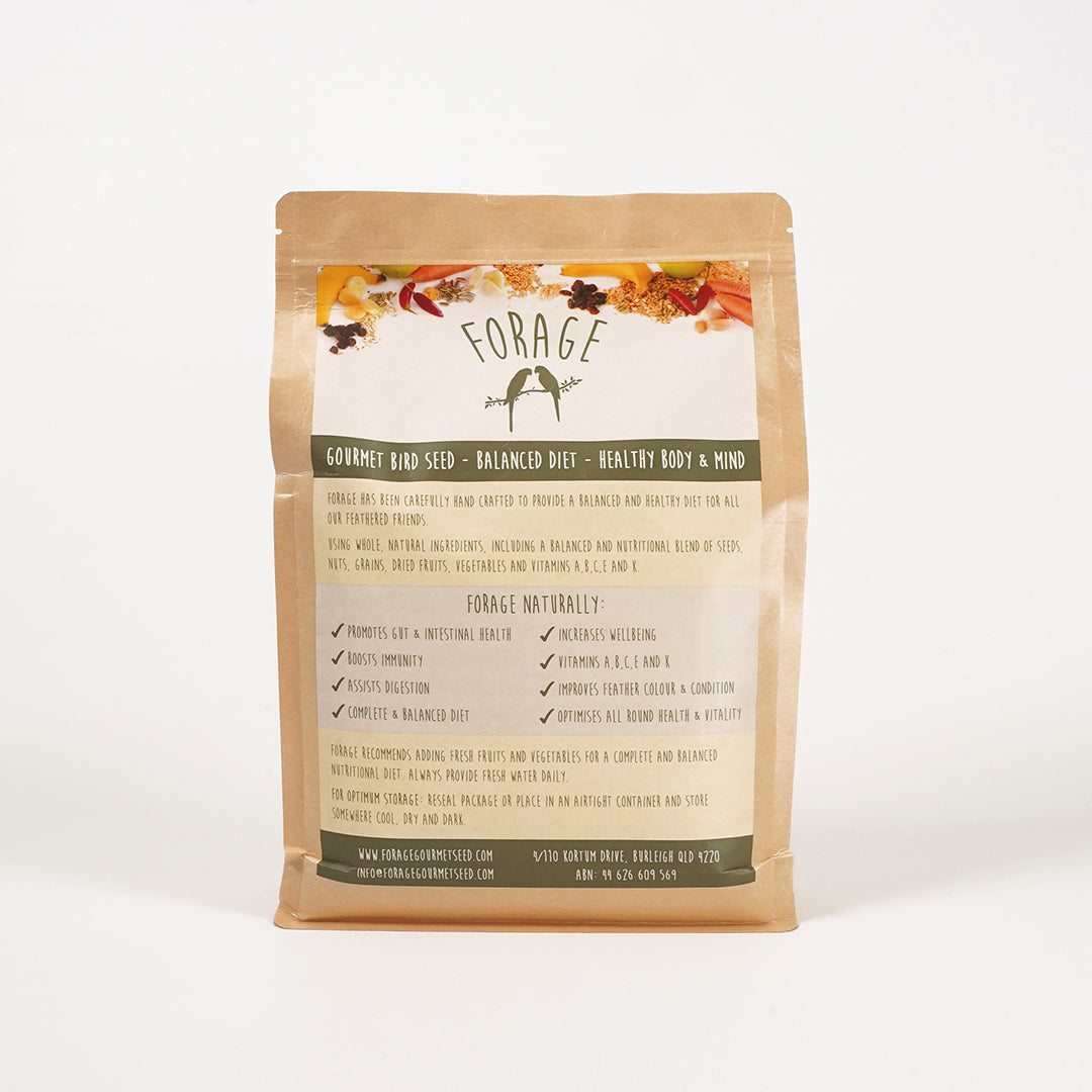 Vitamin-rich Forage Gourmet Galah, Corella & Cockatoo specialty blend
