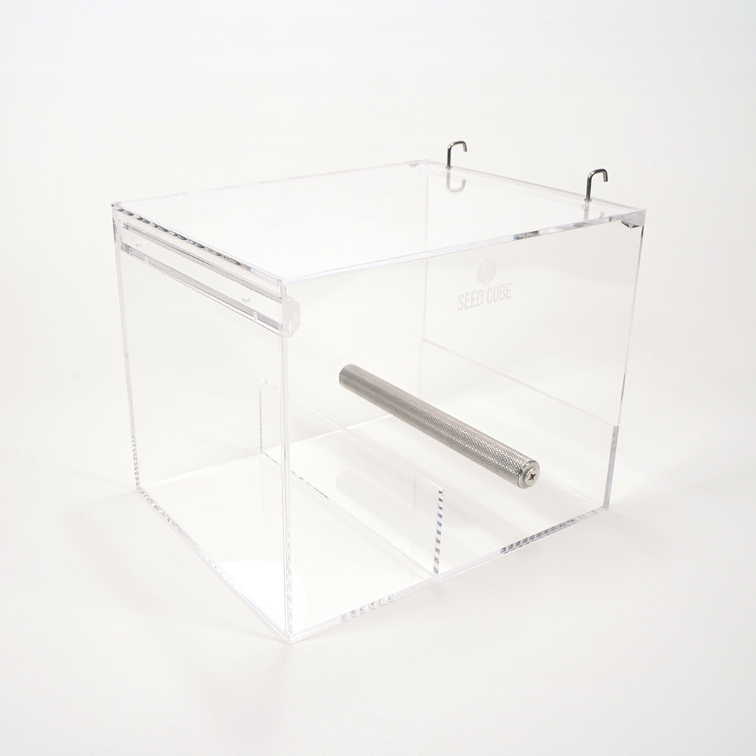 Durable Large Seed Cube bird feeder for larger bird species
