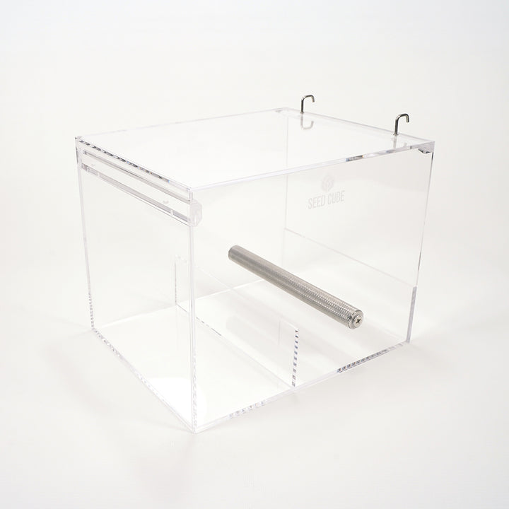 Durable Large Seed Cube bird feeder for larger bird species
