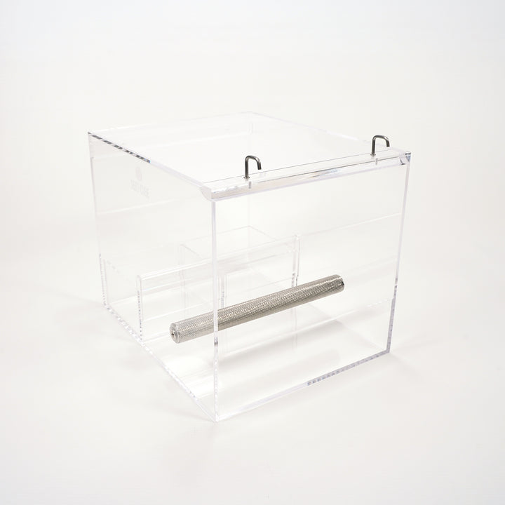 Large Seed Cube and Easy-Tray bundle for ultimate mess-free bird feeding solution
