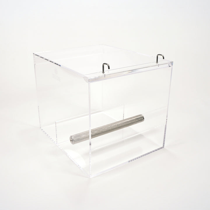 Large Seed Cube efficient bird feeding solution for tidy cages
