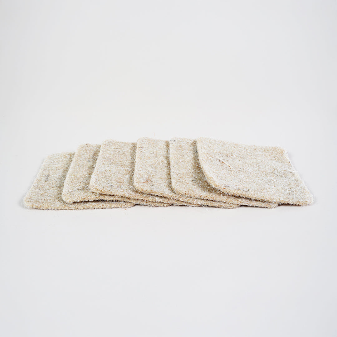 Pack of six Micropod grow mats for clean, soil-free microgreens cultivation, ideal for ongoing use with Seed Cube bird feeding routines.