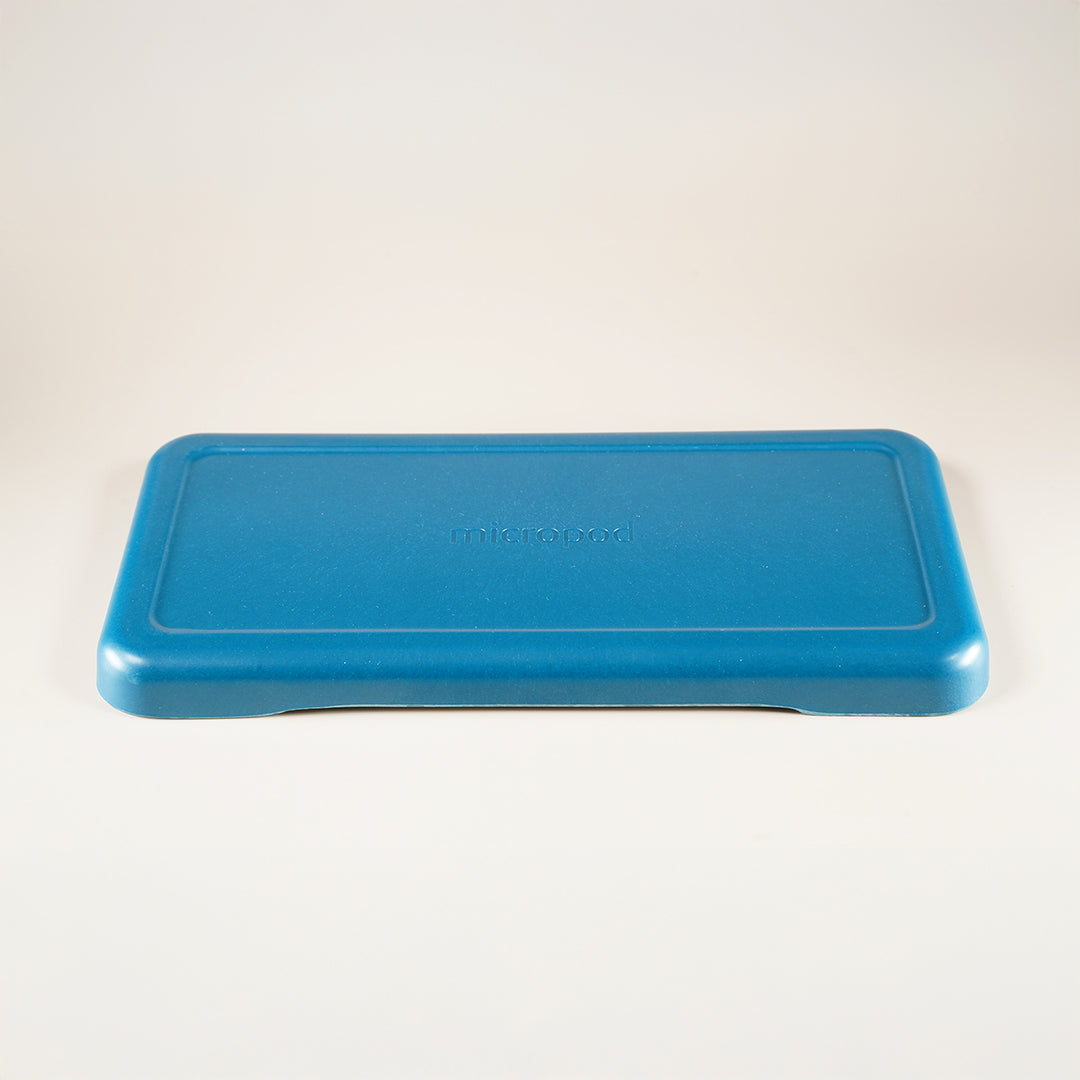 Micropod large lid in deep sea colour, designed for covering trays during germination to ensure strong microgreens growth with Seed Cube feeding.