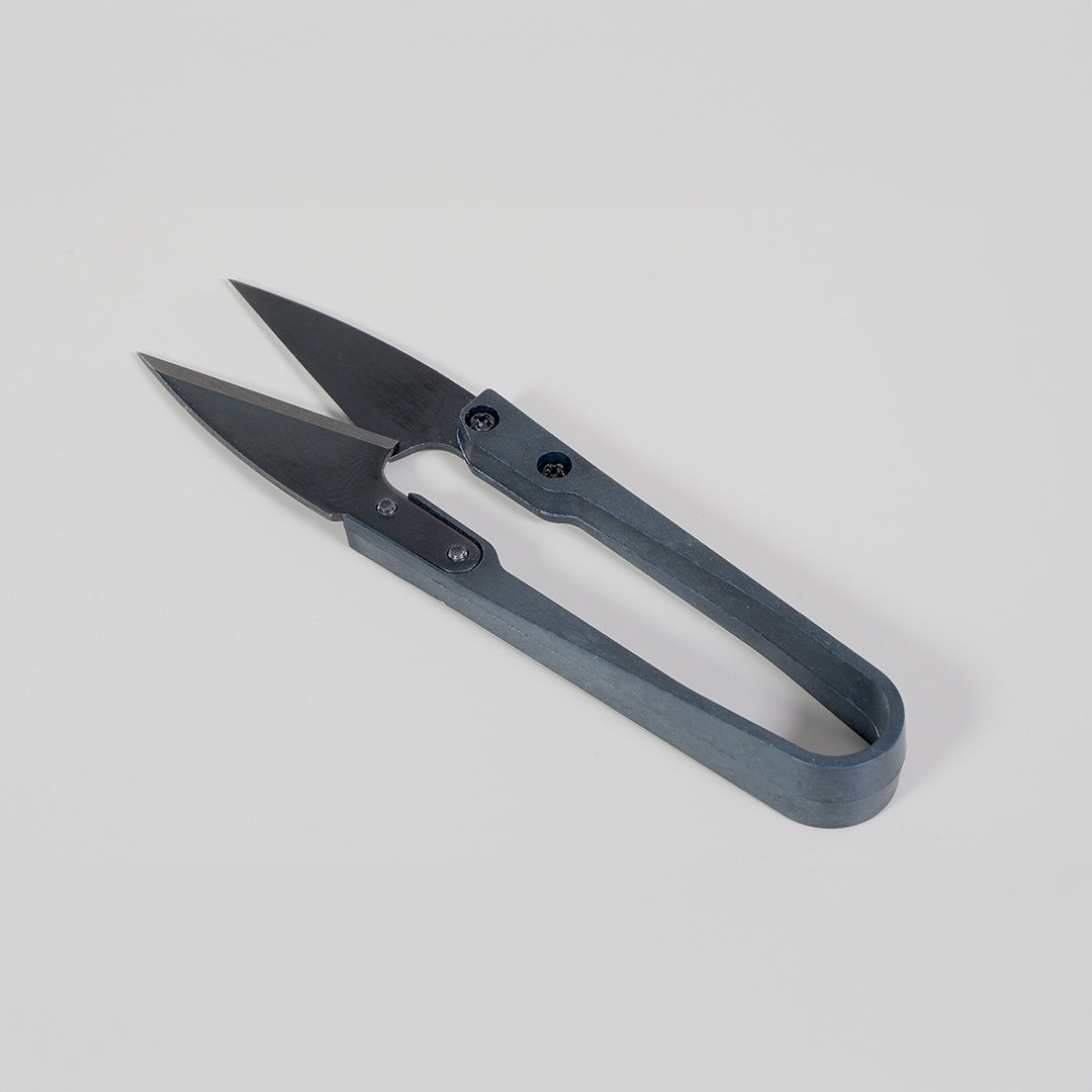 Micropod Micro Snips displayed flat, precision scissors for harvesting microgreens cleanly and pairing with Seed Cube bird feeding.