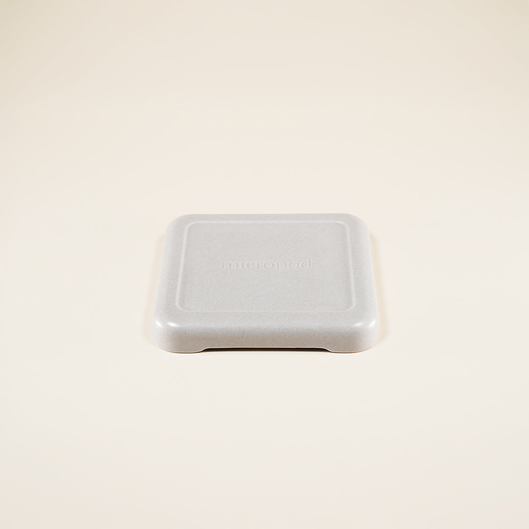 Micropod small lid in stone colour, used to cover trays during germination for clean and reliable microgreens growth with Seed Cube.
