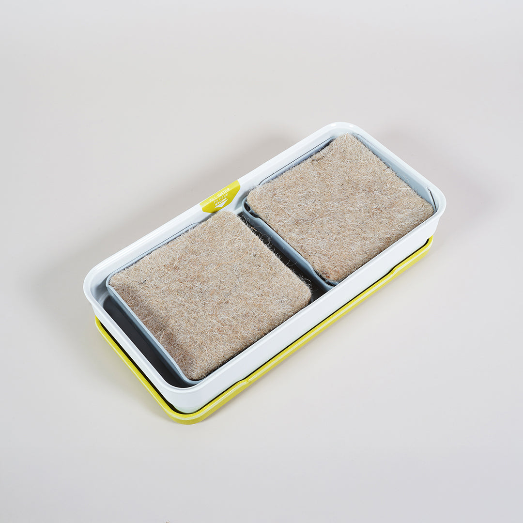 Micropod Starter Kit with tray and grow mats included, a complete microgreens growing system designed to work with Seed Cube feeding for birds.