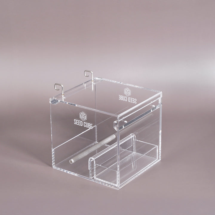Efficient seed-saving setup for cages – Seed Cube