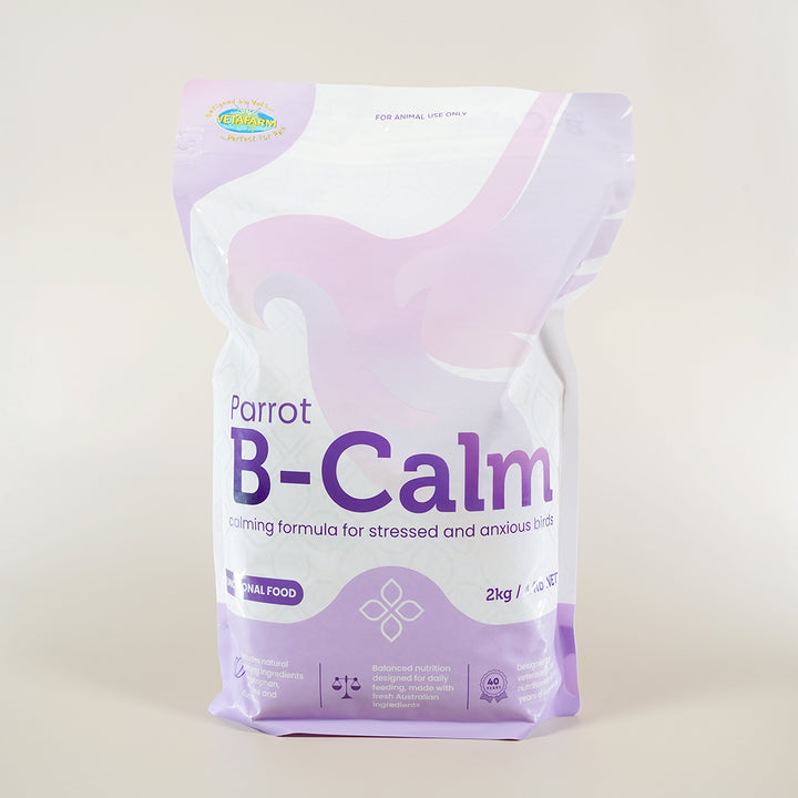 Vetafarm Parrot B-Calm – stress-reducing pellet diet for parrots

